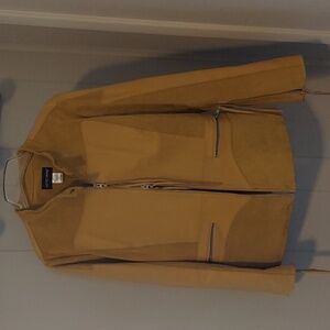 Vintage Genuine Yellow Motorcycle Style Leather Jacket